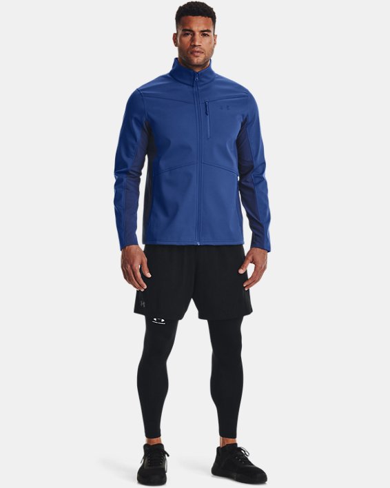 Men's UA Storm ColdGear® Infrared Shield Jacket, Blue, pdpMainDesktop image number 2